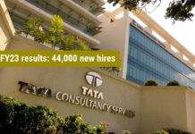 TCS Q4FY23 results: 44,000 new hires, all offer letters honored, says TCS HR chief TCS Q4FY23 results: 44,000 new hires